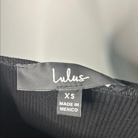 Lulu's Classic Black Tank Top - Picture 2 of 5